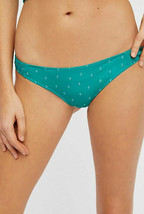 Free People Womens Thongs Come A Little Teal Green Size Xs OB738527 - £28.89 GBP