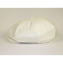 Mens Fashion Classic Flannel Wool Apple Cap Hat by Bruno Capelo ME910 Ivory image 6