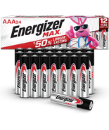 AAA Batteries, Max Triple a Max Battery Alkaline, 24 Count - £21.12 GBP