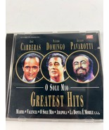 Carreras Domingo Pavarotti - CD - O sole mio-Greatest hits (1994, Edel) - $3.99