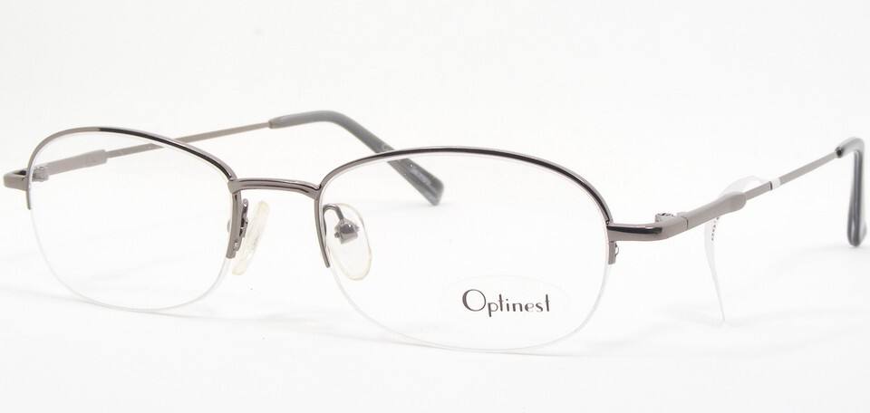 Vintage Optinest ECO-068 C3 Gunmetal UNIQUE RARE EYEGLASSES GLASSES 50-1... - $57.59