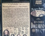 Historic Documents From The Past Declaration Of Independance 750 Piece P... - $21.49