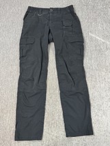5.11 Tactical Pants Womens 28x31 Black Cargo Ripstop Utility Workwear AB... - $28.70