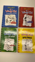 Diary Of A Wimpy Kid Lot Of 4 Books  - £11.72 GBP