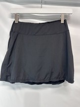 Skirt Sports  Workout Skort Skirt Shorts Quick Dry Polyester Blend- Blac... - $16.80