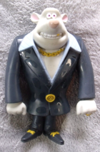 McDonald&#39;s Flushed Away 5.5&quot; Whitey Rat Bobble 2006 Happy Meal Toy Figure - £6.56 GBP