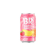 12 Cans of Baskin Robbins Rainbow Sherbet Sparkling Soda 350ml Each (Korea) - $57.09
