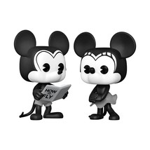 Funko Disney Mickey Mouse One : Walts Plane - Pilot Mickey Mouse Pop! 2 Pack: Mi - £33.15 GBP