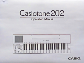 Owner&#39;s Manual Booklet for the Vintage Casio Casiotone 202 CT-202, Reproduction. - £13.22 GBP