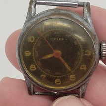 Vtg Cimier Mens Swiss Watch Parts Repair Only - £27.40 GBP