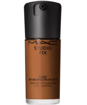 MAC Studio Fix Fluid SPF 15 24Hr Matte Foundation + Oil Control, 1 oz. - $28.04