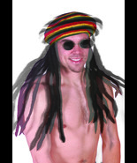 Rasta Imposta The Original Tam With Dreadlocks, Multi, One Size - $131.89 CAD