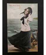 Miss Mabel Green Color Photo Postcard  Written Un-Stamped 1906 PC394 - £14.88 GBP
