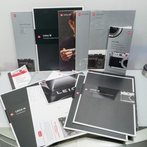 Large Lot of Leica M Camera & Lens Product Brochures MP, M8, M7 Advertising - $108.99