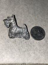 Scotty Dog Pin Lapel Pin Brooch Tie Tack GG Harris Fine Pewter Dog - $4.95