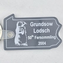 Grundsow Lodsch 50th Fersommiling Keychain - $12.00