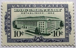 1962 10c Internal Revenue Building with "Established 1862" Scott R733 Mi... - $0.99 1962 10c Internal Revenue Building with "Established 1862" Scott R733 Mi... - $0.99