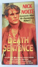 Vintage Death Sentence - VHS Thriller 70&#39;s Front Row Ent. - Nick Nolte 1993 - £6.30 GBP