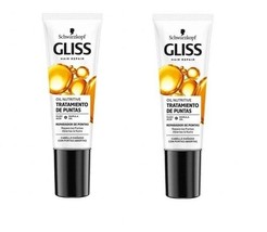 Schwarzkopf Gliss Oil Elixir Hair Repair Marula Oil for Damaged Hair 50ml x 2 un - £9.64 GBP