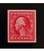 1916 2c George Washington, Carmine, Imperforate Scott 482 Mint F/VF NH - €2,58 EUR 1916 2c George Washington, Carmine, Imperforate Scott 482 Mint F/VF NH - €2,58 EUR