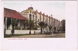 Postcard San Gabriel Mission California - £2.28 GBP