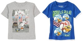 Peanuts/Snoopy Angry Birds Toddler Boys T-Shirts Sizes 2T, 3T, 4T and 5T NWT - £8.11 GBP