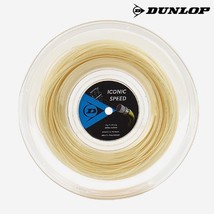 Dunlop Iconic Speed 1.25/1.30mm 200m Tennis Racquet Racket String Natura... - $150.57