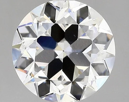 Lab Grown 3.25 Cts Euro Cut D Color VS1 Clarity IGI Certified CVD Diamond - $1,638.91