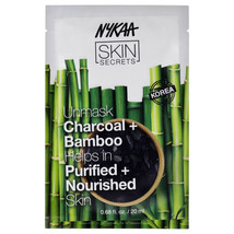 Skin Secrets Sheet Mask - Charcoal and Bamboo - $8.19