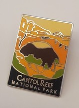 CAPITOL REEF National Park Colorful Rocks UTAH Collectible Lapel Hat Pin - £15.43 GBP