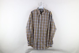 Vtg Brooks Brothers Mens Large Regent Original Cotton Button Down Shirt Plaid - £29.72 GBP