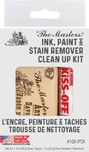 The Masters Ink, Paint & Stain Remover Clean Up Kit-Kiss-Off & The Masters Soap  - €31,49 EUR