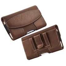 Horizontal Leather Case Genuine Leather Pouch Holster - £40.25 GBP