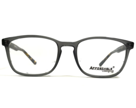 Affordable Designs Eyeglasses Frames Harpy Blue Tortoise Square 52-19-145 - £36.58 GBP