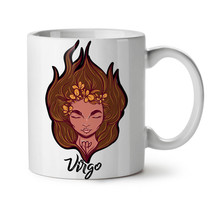 Virgo NEW White Tea Coffee Mug 11 oz | Wellcoda - £12.64 GBP