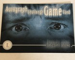 Twilight Zone Vintage Trading Card # Autograph Challenge Game Card L - £1.56 GBP