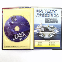 US Navy Carriers Weapons Of War DVD Hardcover Book 2006 Military History... - $9.89