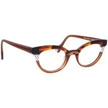 Anne Et Valentin Eyeglasses Kroma 1558 Tortoise Brown Cat Eye France 49[]22 145 - £283.28 GBP