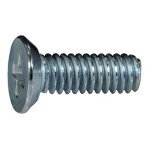 #8-32 x 1/2&quot; Zinc Phillips Flat Undercut Head Machine Screws (25 pcs.) - £8.00 GBP