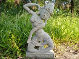 Antique Hindu God Statue Khmer Style Hindu Gods Vintage HinduismTemple Hinduism  - £1,455.56 GBP