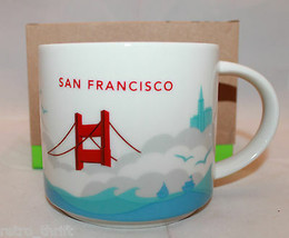 Starbucks Coffee You Are Here Collection San Francisco CA Mug Cup 14oz 414ml New - £44.27 GBP