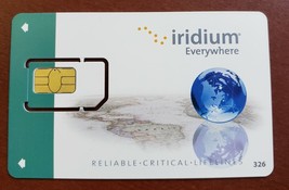 Iridium Satellite Phone &amp; IridiumGO! | Prepaid SIM Card (No Airtime) | D... - $9.99