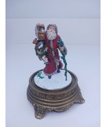 Franklin Mint Father Christmas By Francis Klein No Dome No Box As Pictured - $232.05 MXN