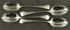 Vintage GLADWIN Silver Plate Flatware 4PC Lot Fiddle Tip Serving Spoons ... - £18.72 GBP