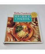Vintage Betty Crocker&#39;s Cookbook 1993 New Choices Hard Cover 5 Ring Binder - £8.52 GBP