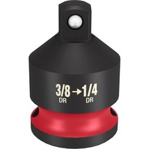 Milwaukee Shockwave Impact Duty Reducer 3/8Inch Drive To 1/4Inch Drive - $29.44