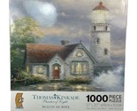Beacon of Hope 1000 pc Puzzle Thomas Kinkade Painter of light  - $12.79