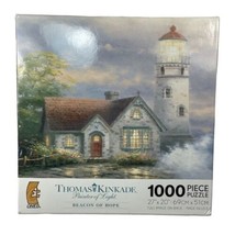 Beacon of Hope 1000 pc Puzzle Thomas Kinkade Painter of light  - $12.79