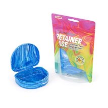 Marble Retainer Case - Durable Hard Plastic Dental Storage for Retainers, Aligne - £5.51 GBP+