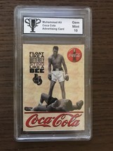 Muhammad Ali coca cola advertising card - £55.60 GBP